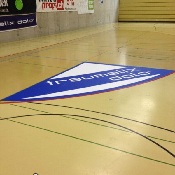 CourtWrap for indoor gymnasium floors